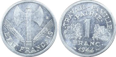 1944 1 Fr Gad-471 F-223 Bazor MS64