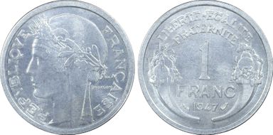 1947 1 Fr Gad-473b F-221 MS65