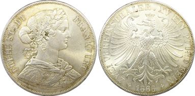 1866 2 Th D-651 KM-365 MS65