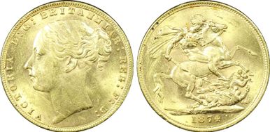 1874 Sov S-3856A St. George N1