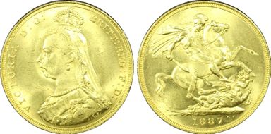 1887 Sov S-3866 Angled J MS65+