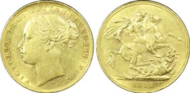 1882-M Sov S-3857B 1st Head, Sm BP AU58