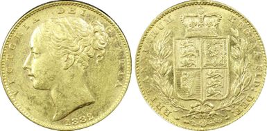 1882-M Sov S-3854A Shield AU58