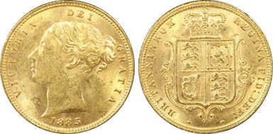 1885 1/2 Sov S-3861 MS62