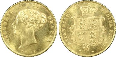 1838 1/2 Sov S-3859 MS63