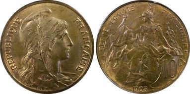 1903 10C Gad-277 F-136 MS65RB