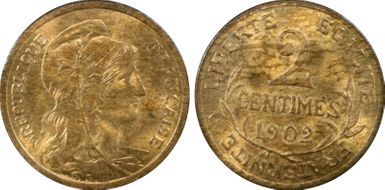 1902 2C Gad-107 F-110 MS65RB