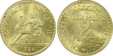 1924 2 Fr Gad-533 F-267 MS65