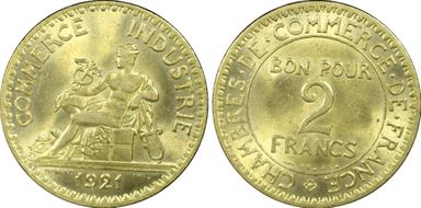 1921 2 Fr Gad-533 F-267 MS66