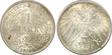 1892-D Mark J-17 MS66