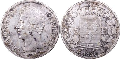 1830-A 5 Fr Gad-644a CX - relief N1