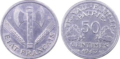 1943-B 50C Gad-425 F-196 N1