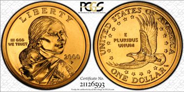 2000-P SAC$1 Goodacre Presentation SP69