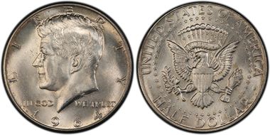 1964-D/D 50C RPM, FS-501 MS65