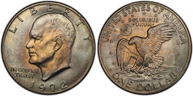 1972 $1 Type 1 MS65+