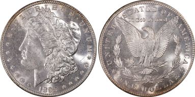 1899 $1 MS64