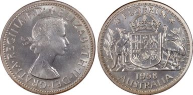 1958(m) Florin PR66