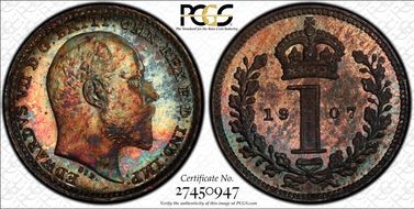 1907 1D Mdy S-3989 PL67