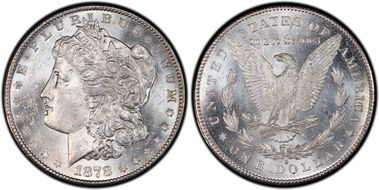 1878-S $1 VAM 50 Lava Wing MS63