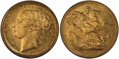 1883-M Sov St. George MS62