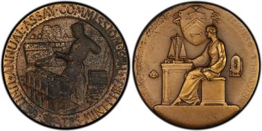 1941 AE Medal JK-AC-86, Annual Assay N1