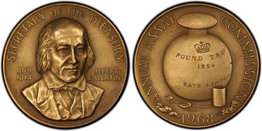 1968 AE Medal JK-AC-112, Albert Gallatin SP64