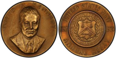 1970 AE Medal JK-AC-114, David M. Kennedy SP65