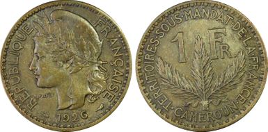 1926 1 Fr Lec-8 AU53