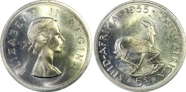 1955 5 Shil KM-52 PL66