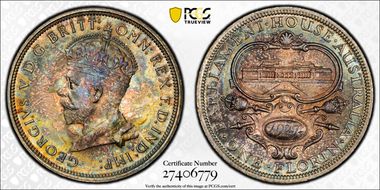 1927(m) Florin Canberra  KM-31 MS66