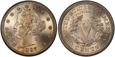 1897 5C MS66