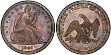 1840 $1 PR62