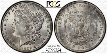 1899-O $1 MS66+