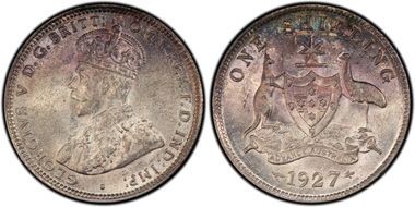 1927(m) Shil KM-26  Ag MS63