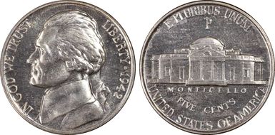 1942-P 5C Silver PR65