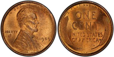 1909 VDB 1C DDO, FS-1102 MS64RB