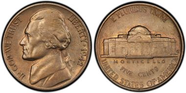 1942-D/D 5C D/ Horizontal D FS-501 AU58