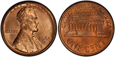 1960-D/D 1C DDO FS-101, Sm/Lg Date MS65RD