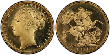 1871 Sov S-3856 PE Lg BP PR65+ DCAM