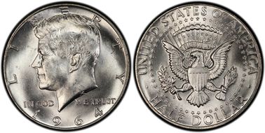 1964-D/D 50C RPM, FS-501 MS65