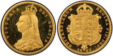 1887 1/2 Sov S-3869 WR-362 Jubilee Head PR63+ DCAM