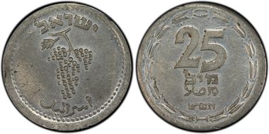 -1948 25 Mils Thick Planchet 11.5g AU58