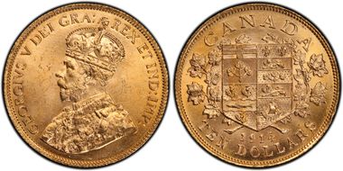 1914 $10 Gold Reserve MS64+