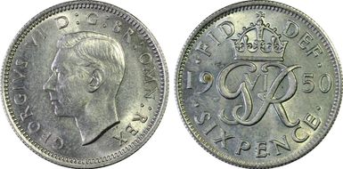 1950 6D S-4110 MS64