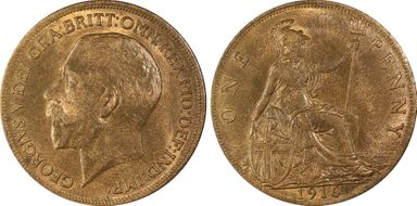 1916 1D S-4051 MS64RB