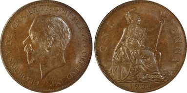 1934 1D S-4055 MS64BN