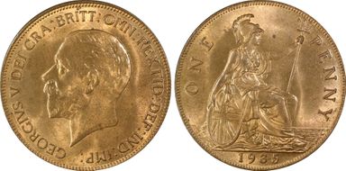 1935 1D S-4055 MS65RB