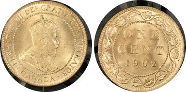 1902 1C MS65RD