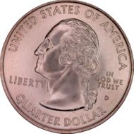 1999-D 25C New Jersey MS68