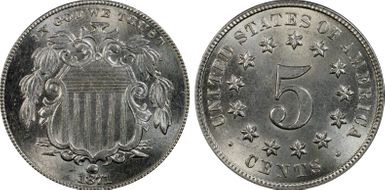 1871 5C MS66